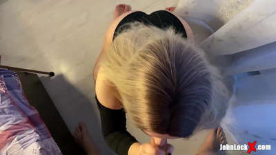 Głębokie blowjob